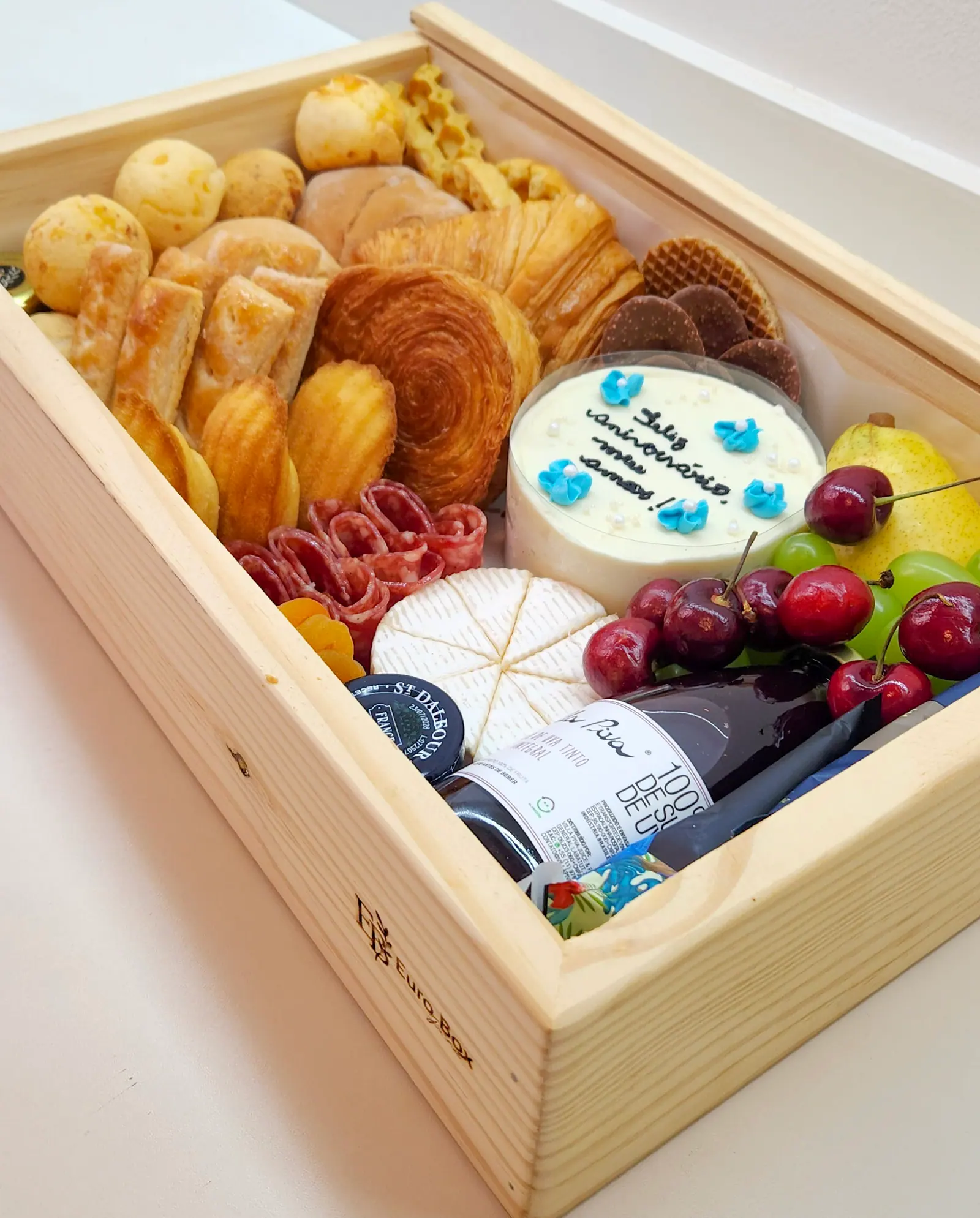 Cesta Café da Manhã EuroBox Gourmet — Comece o dia com carinho.